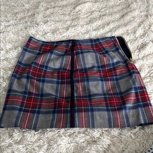 Vineyard Vines Plaid Mini Skirt - Red and Blue